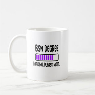 BSN Student Nursing School Bachelor Science Gift  Coffee Mug