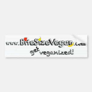 BSV Get Veganized Bumper Sticker
