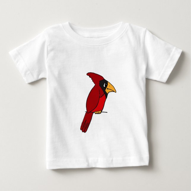 BT- Funny Cardinal Baby Shirt (Front)