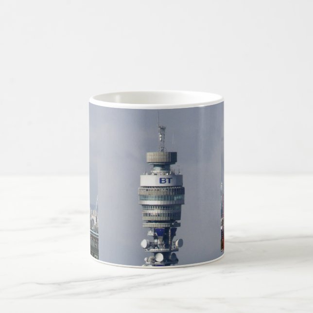 BT Tower, London, England. Coffee Mug (Center)
