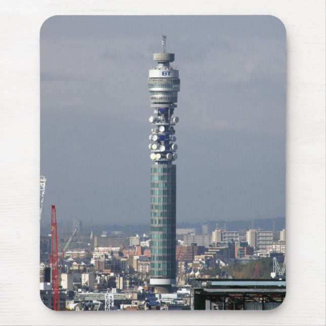 BT Tower, London, England. Mouse Mat (Front)
