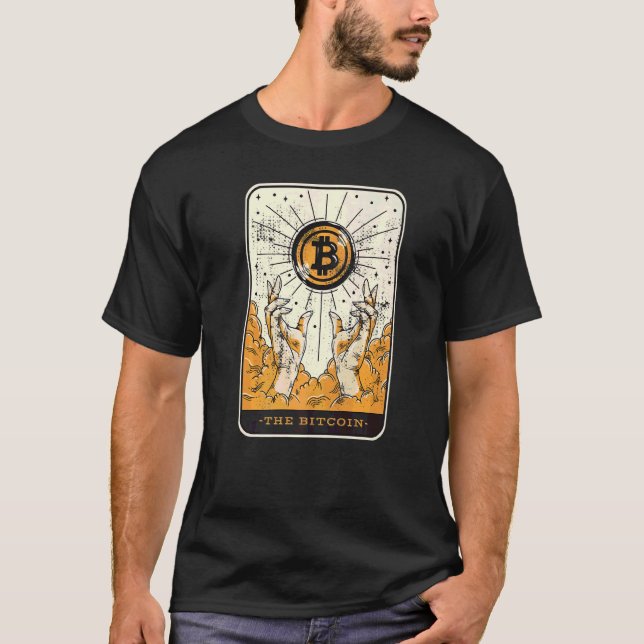 Btc Tarot Decentralised Finance Defi Blockchain Cr T-Shirt (Front)