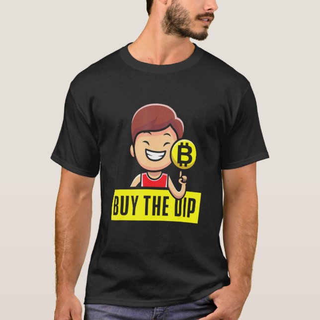 Btfd Buy The Dip Coin Hodl Blockchain Btc Crypto B T-Shirt (Front)