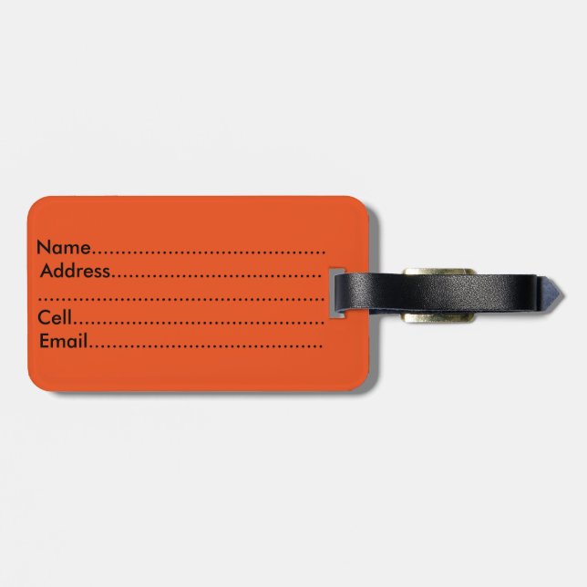 BTi Luggage Tag (Back Horizontal)