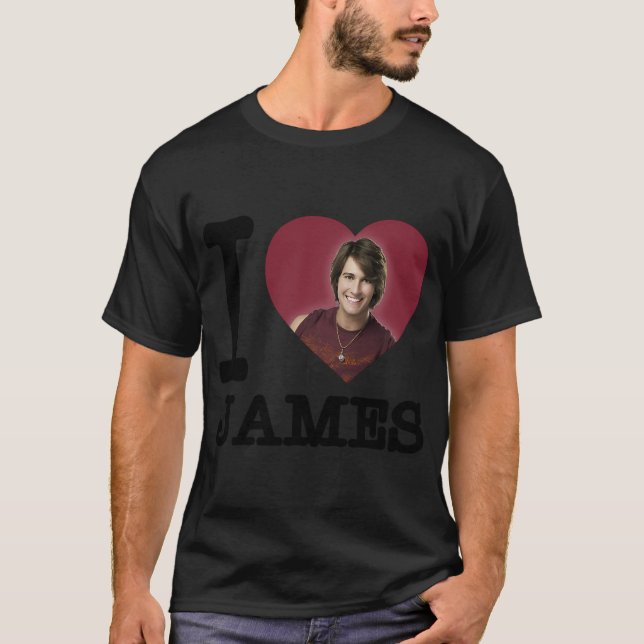 BTR: I heart James T-Shirt (Front)