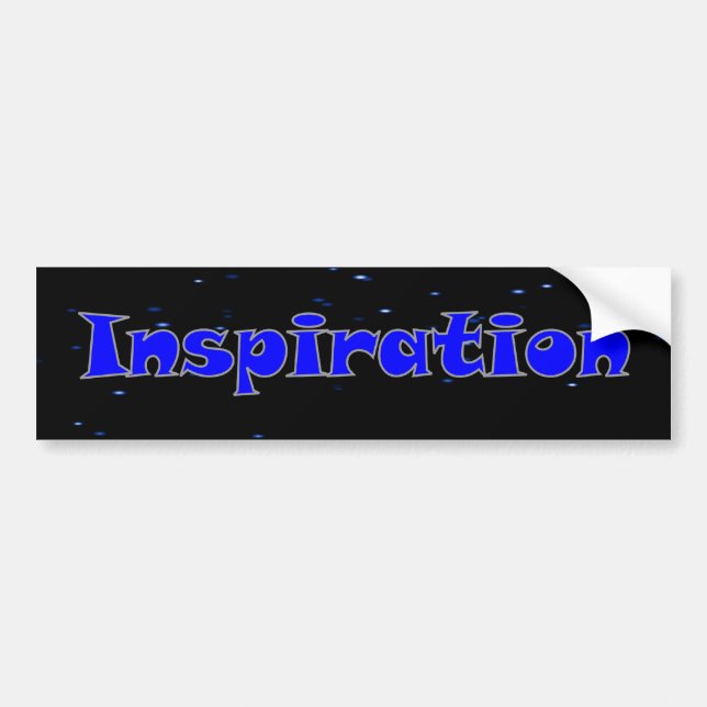 BTS-1 Near Space Balloon Capsule - Inspiration Bumper Sticker (Front)