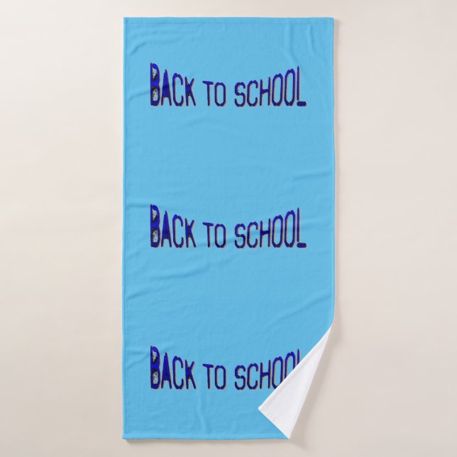 BTS Blue S Paint   Bath Towel (Bath Towel)