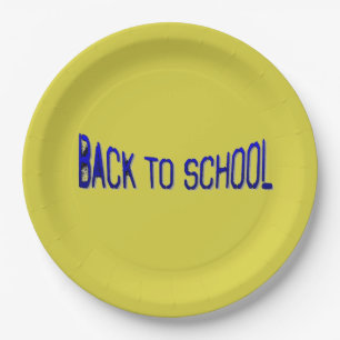 BTS Blue S Paint Paper Plate
