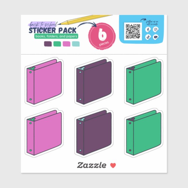 BTS- BOOKS, PAPERS (3RING BINDER) (Sheet)