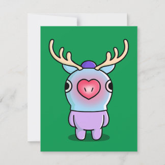 BTS BT21 Mang Rudolph - Cartão de Natal Holiday Card