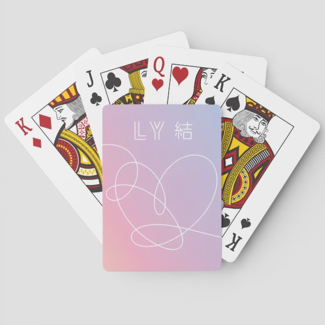 BTS 'Love Yourself: Answer' Playing Cards (Back)