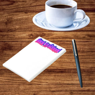 BTS-Red-Blue Post-it Notes