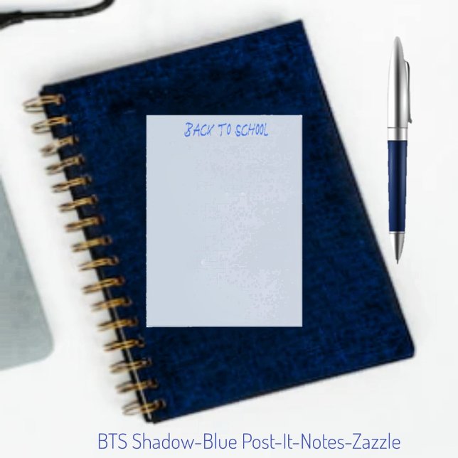 BTS Shadow-Blue Post-it Notes (Creator Uploaded)