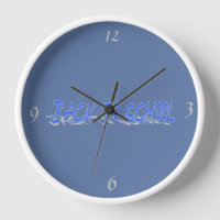 BTS Shadow-Blue Wall Clock