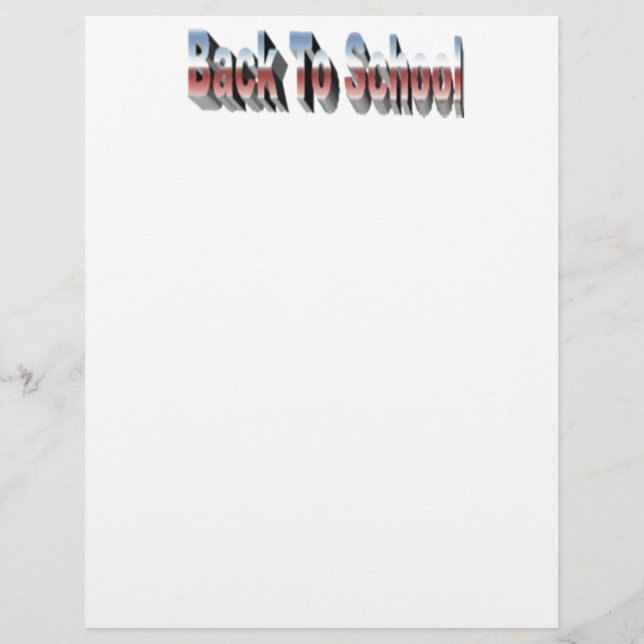 BTS Three-Tone Custom Letterhead (Front)