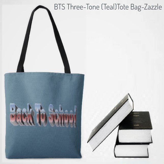 BTS Three-Tone Tote Bag (Creator Uploaded)