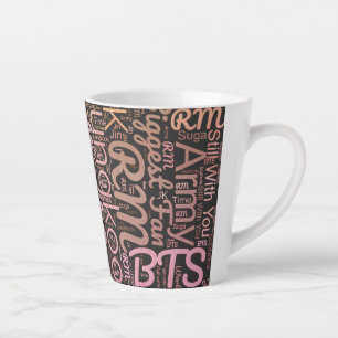 BTS wordcloud Mug