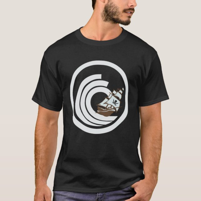 BTT Ship Sailing to the Moon T-Shirt (Front)