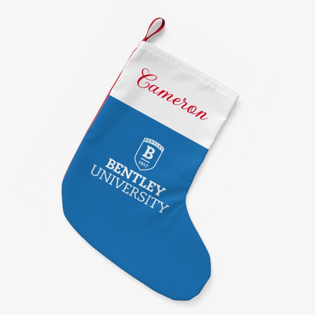 BU Shield Small Christmas Stocking (Front (Hanging))