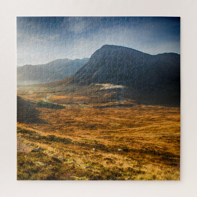 Buachaille Etive Mhor from Devil's Staircase, Glen Jigsaw Puzzle (Vertical)