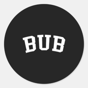 Bub  classic round sticker