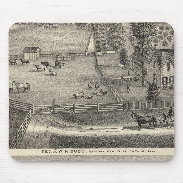 Bubb residences mouse mat (Front)