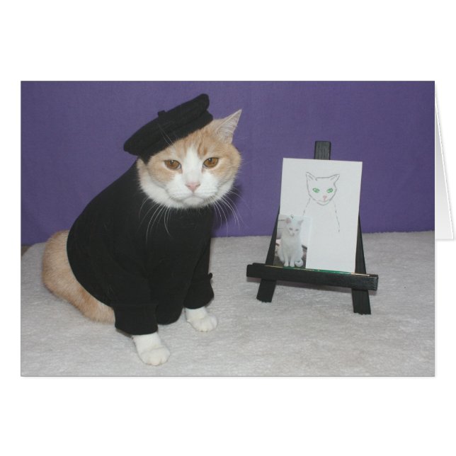Bubba, Chat d'artiste (Front Horizontal)