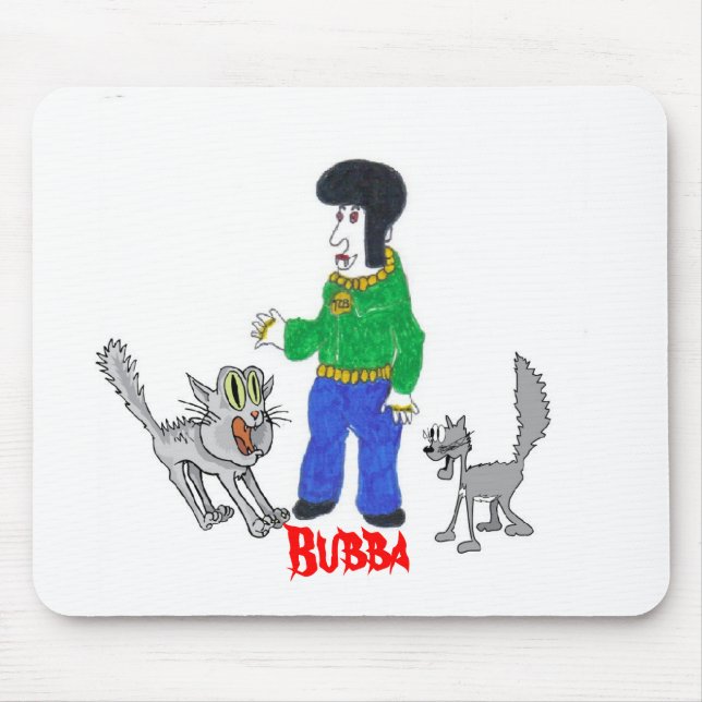 Bubba Mouse Mat (Front)