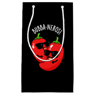 Bubba-neros Funny Habanero Pun Dark BG Small Gift Bag