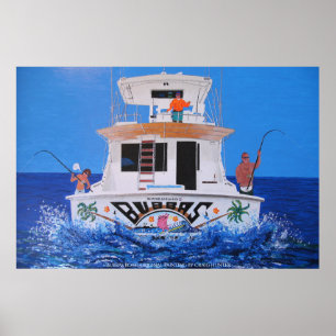 Bubbas boat poster