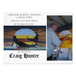 Bubbas mermaids photo print