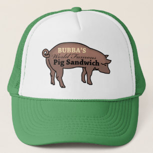 Bubba's World Famous Pig Sandwich Trucker Hat