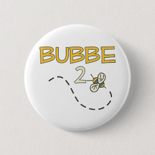 Bubbe 2 Bee 6 Cm Round Badge