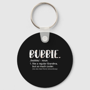 Bubbie Shirts For Women Mothers Day Idea Cute Gran Key Ring
