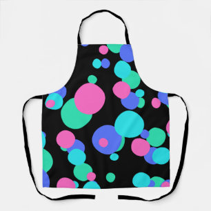 Bubble Abstract Pattern Apron
