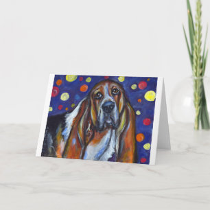 Bubble Basset Card