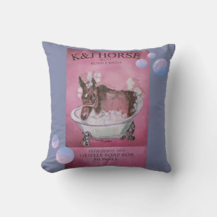BUBBLE BATH ADD I DESIGNED Fleece Blanket Cushion