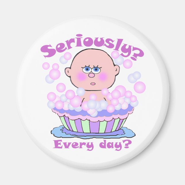 Bubble Bath Magnet (Front)