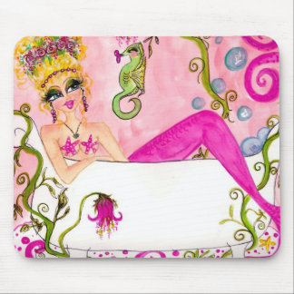 Bubble Bath Mermaid Mouse Mat