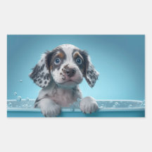 Bubble Bath Tub Pup