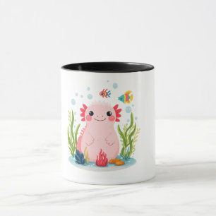 Bubble Buddy Axolotl Mug