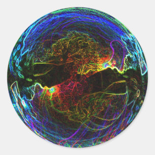 Bubble Classic Round Sticker