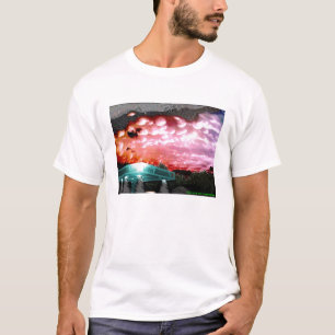 Bubble Cloud Remix T-Shirt/ White Noise Collection T-Shirt