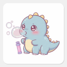 Bubble Dino – Playful & Kawaii!