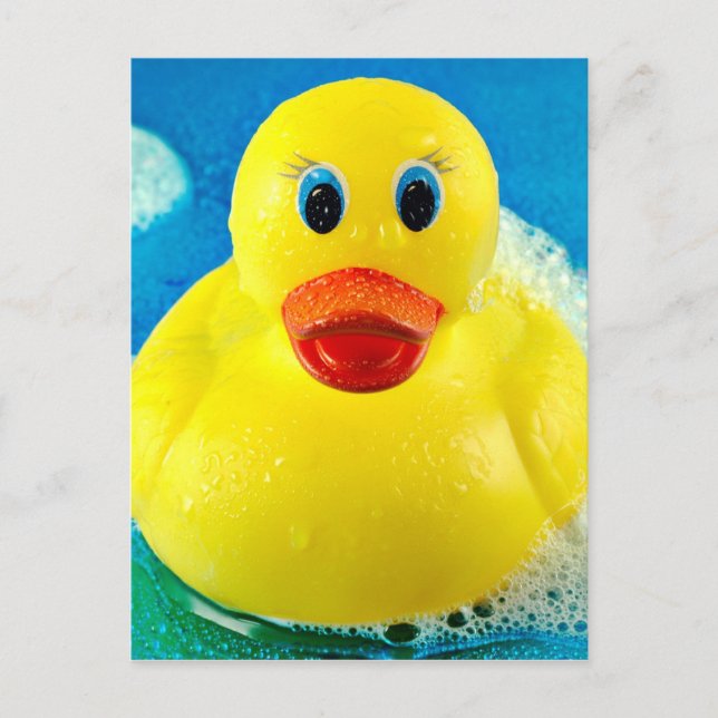 Bubble Duck Postcard (Front)
