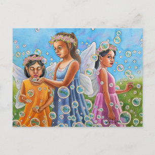 Bubble Fairies Postcard