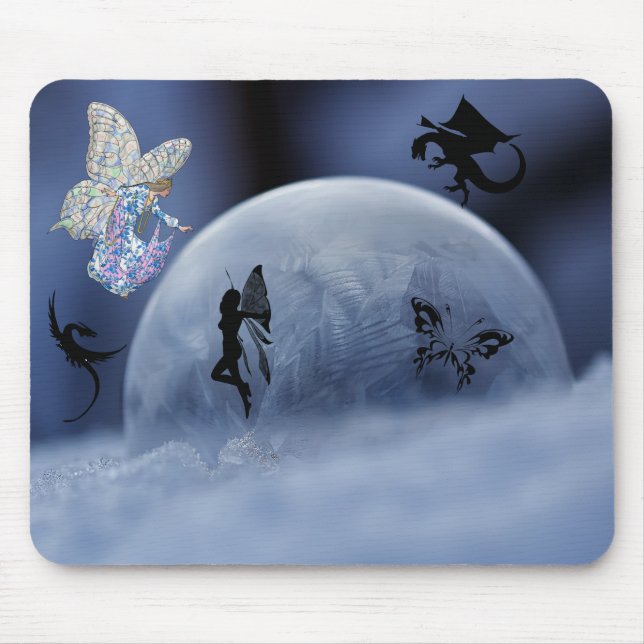 Bubble Fairy Fantasy  Mouse Mat (Front)