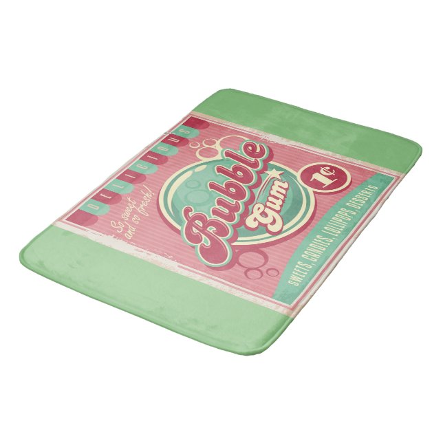 Bubble Gum Bath Mat (Angled)