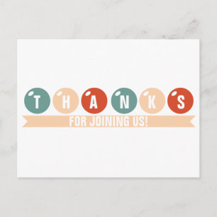 BUBBLE GUM BUBBLE GUM GENDER REVEAL POST CARD