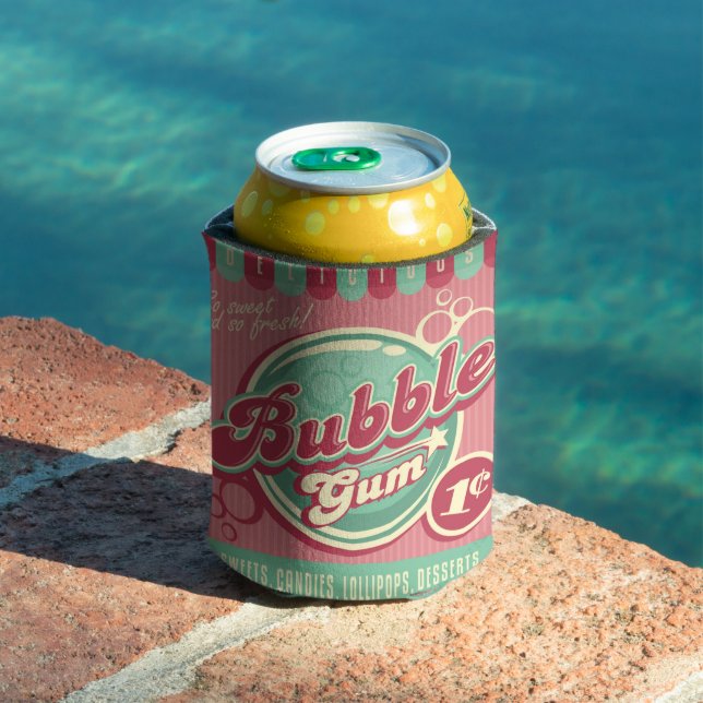 Bubble Gum Cosy Can Cooler (In Situ Pool)